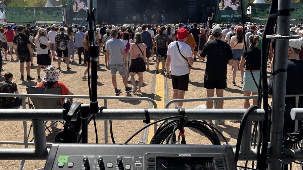 Gereon Gwosdek Tontechniker Livesound Green Juice Festival Bonn 2026